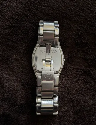 Reloj Jaguar Hombre negro y Plateado