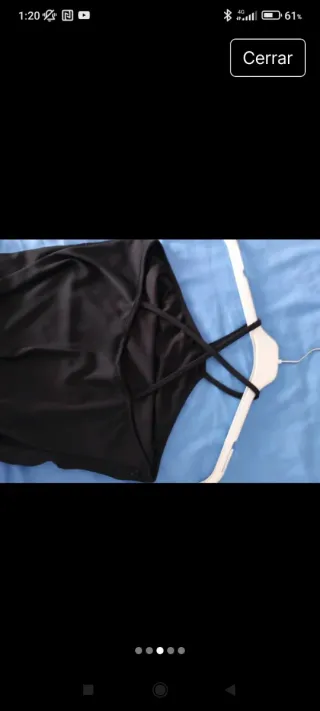 Vestido Negro Brillos