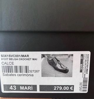 Zapatos de vestir Calce Azul Marino