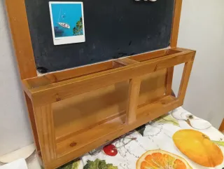 Pizarra Ikea Madera de haya con Accesorios