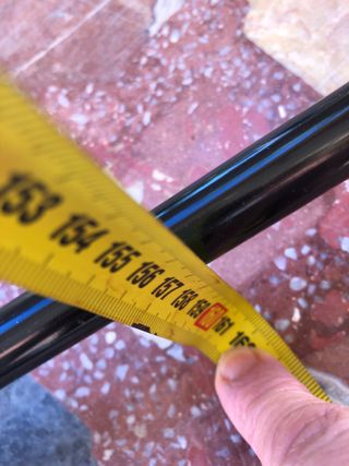 Burro ropa desmontable metal negro