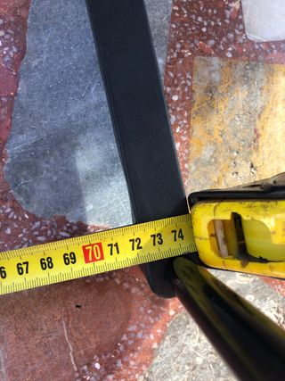 Burro ropa desmontable metal negro