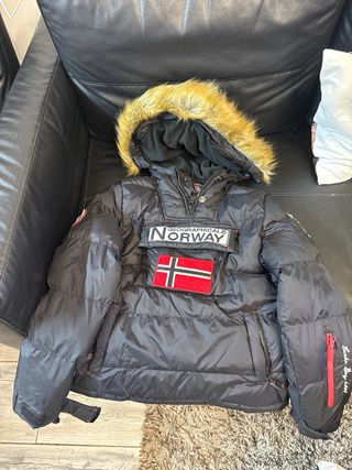 Chaqueta Geographical Norway Negra