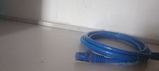 Cavo Ethernet Cat 7 Azzurro RJ45 180cm