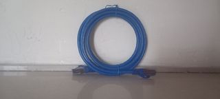 Cavo Ethernet Cat 7 Azzurro RJ45 180cm