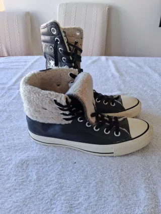 Converse Hi-Knee Invierno Talla 37.5