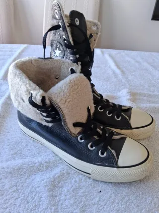 Converse Hi-Knee Invierno Talla 37.5