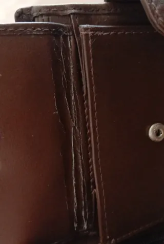 Cartera- monedero- billetero, de piel MI PIEL