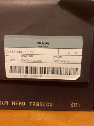 Scarpe Prada Tacco Nero con Fiocco
