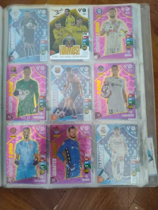 Colección cromos fútbol Liga Adrenalyn 2024/2025