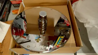 Soffione doccia cromato