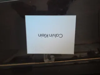 Billetera Calvin Klein Cuero Original Negra