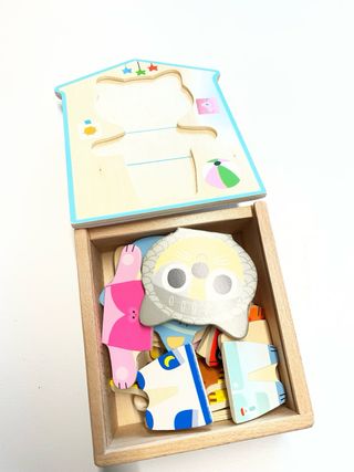 Puzzle Djeco Dressup Mix Gatos