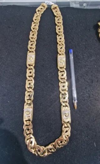 Cadena Oro 18kt Versace Medusa Infinito