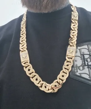 Cadena Oro 18kt Versace Medusa Infinito