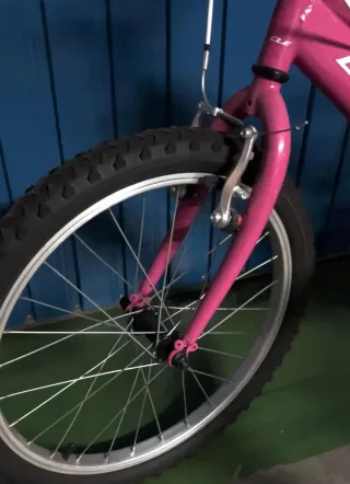 Bicicleta infantil rosa BIOC CLE