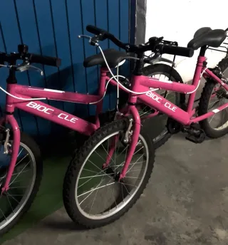Bicicleta infantil rosa BIOC CLE