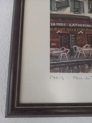 Cuadro París, Place du Tertre