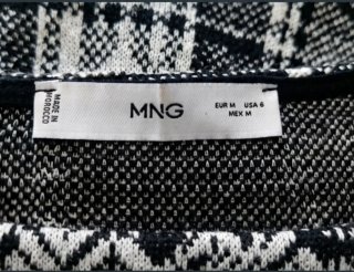 VESTIDO DE INVIERNO DE MUJER TALLA-M 38/10