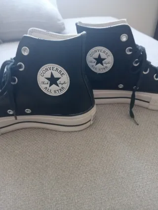 Converse Piel Plataforma