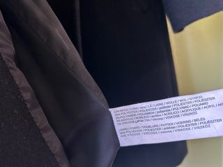 Abrigo Mango Negro Mujer Talla XS