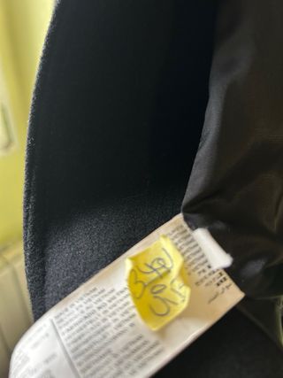 Abrigo Mango Negro Mujer Talla XS