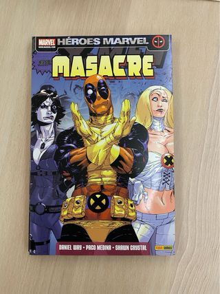 Comics Masacre Deadpool Heroes Marvel