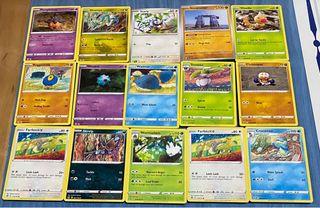 15 cartas pokémon Yuka Morii y Tomokazu Komiya