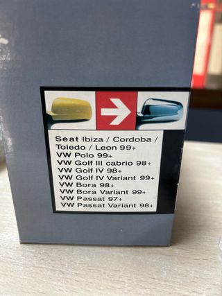 Cubre retrovisores cromados