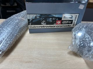 Cubre retrovisores cromados