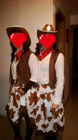 Disfraz Vaquera 3 Piezas