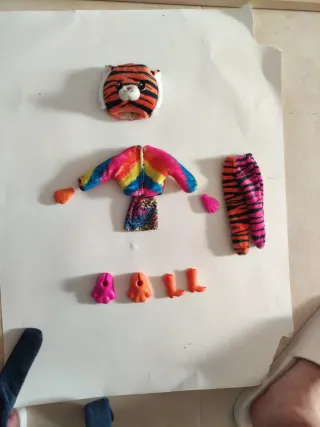 Ropa Barbie Disfraz Tigre