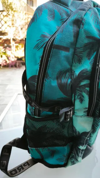 Mochila PRO DG palmeras 3 bolsillos