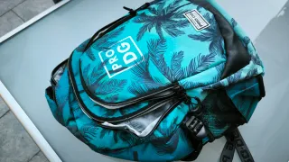 Mochila PRO DG palmeras 3 bolsillos