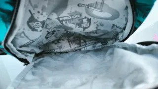 Mochila PRO DG palmeras 3 bolsillos