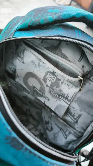 Mochila PRO DG palmeras 3 bolsillos