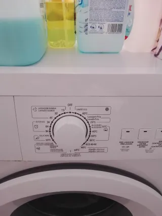 Lavadora Carga Frontal Blanca