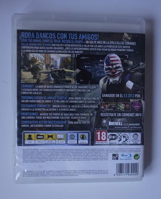 Payday 2 (completo) para PS3