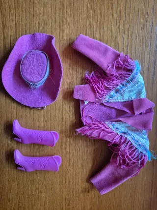 Conjunto Vaquero Barbie Morado