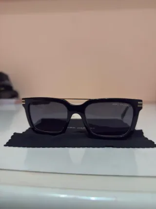 Occhiali da Sole Marc Jacobs Nero/Oro