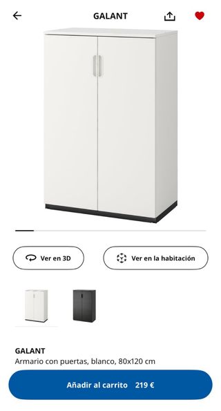 Armario Galant Ikea Blanco