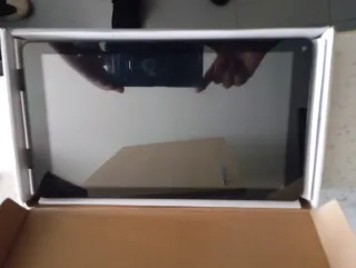 Tablet negra poco uso. Del año pasado