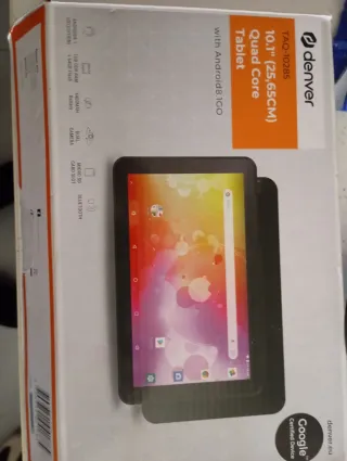 Tablet negra poco uso. Del año pasado