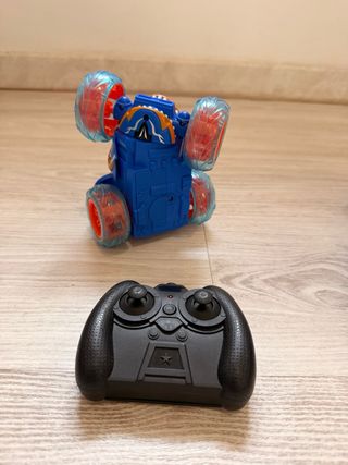 Coche teledirigido y robot transformable