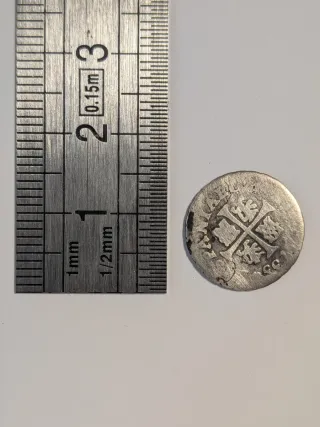 1/2 Real Plata Felipe IV 1735 Madrid M J