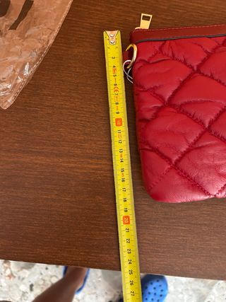 Pochette donna bordeaux con/senza tracolla