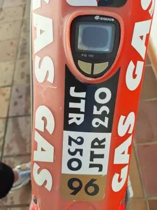 Gas Gas 250 Trial Roja