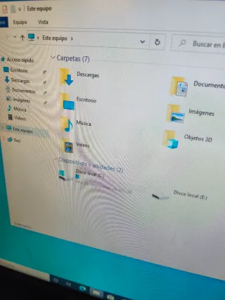 Ordenador sobremesa completo negro 6gb ram, 500Gb