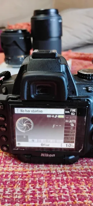 Cámara Nikon D5000