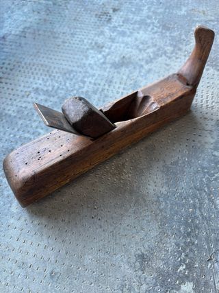 Antico pialletto in legno massello e lama metallo